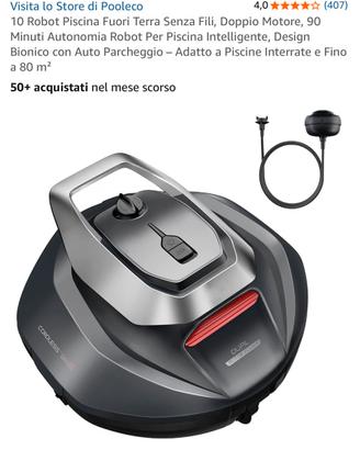 Robot pulitore per piscine