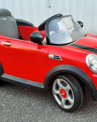 MINI COOPER S BIEMME  bambini elettrica radiocoman