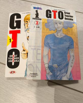 Manga GTO vol 1 e 3