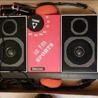 Radio vintage IC FM Sports Parsons – anni 2000