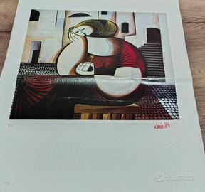 Aldo Lanciano - "Donna con fiore" - Prova d'Autore