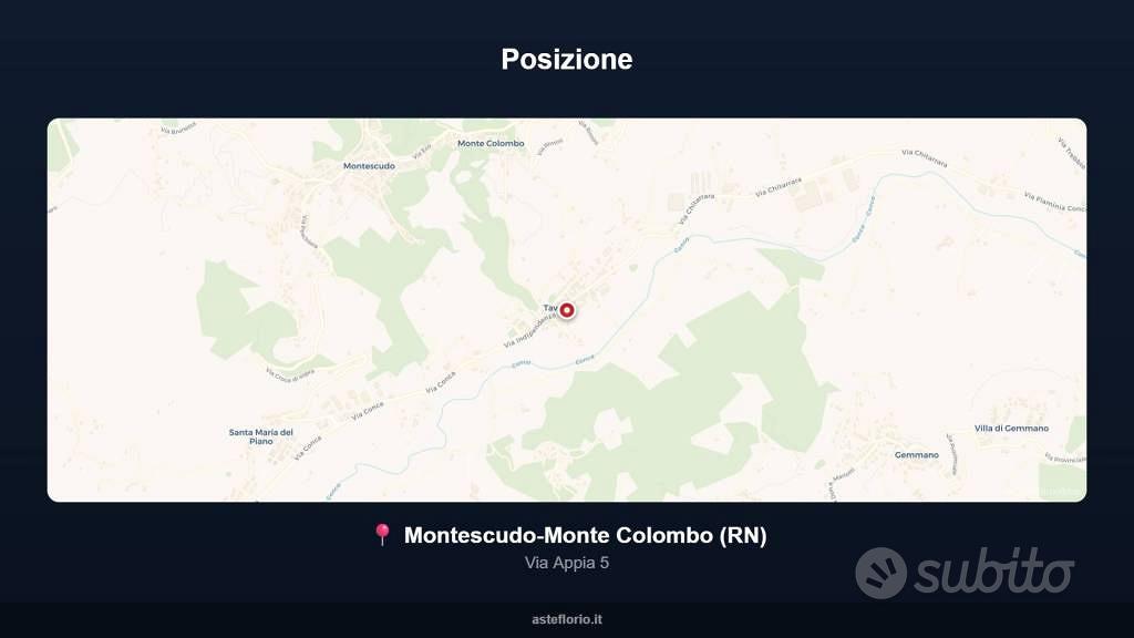 Appartamento – Monte Colombo, Taverna - Vista 2