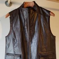 Gilet / Corpetto Iceberg in Pelle