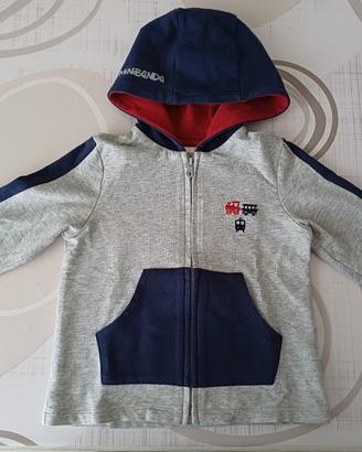 Felpa bimbo m lunga Minibanda 18 m 86 cm 95%cotone