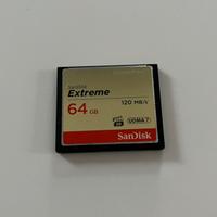 Sandisk Extreme compack flash 64GB