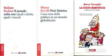 5 Libri Politica e Attualità: Travaglio, Rodotà