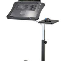 Tavolino per laptop su ruote