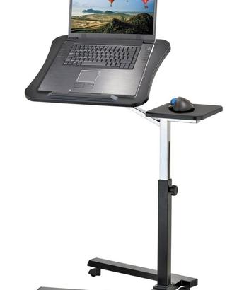 Tavolino per laptop su ruote