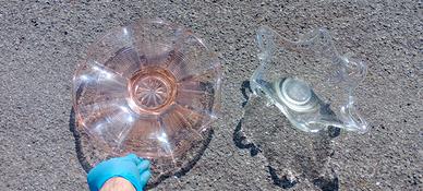 2 Centrotavola Vintage in vetro di Murano