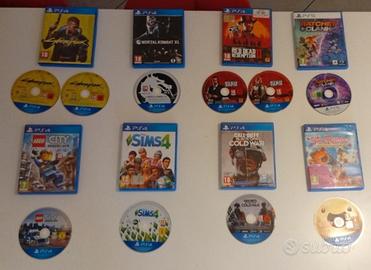 Lotto Giochi PS4 / PS5 - Red Dead 2, Cyberpunk, Ra