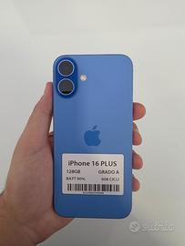 iPhone 16 Plus 128GB Blu
