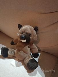 Peluches a forma di castoro
