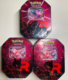 Pokémon Tin Rivali Predestinati Ita Sealed x3