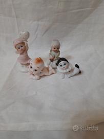 4 piccole statuine