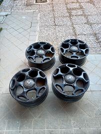 Cerchi 17 originali punto evo abarth