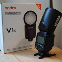 Godox V1 c flash per Canon