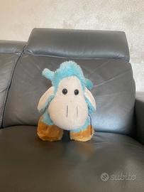 Borsetta a forma di mucca in peluche
