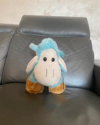 Borsetta a forma di mucca in peluche