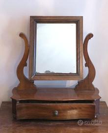 PICCOLA SPECCHIERA DA TOILETTE CON CASSETTO