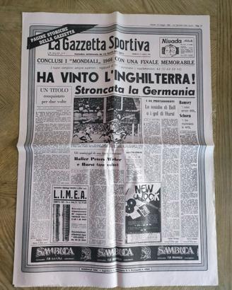 Raccolta pagine storiche Gazzetta dello Sport