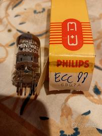 valvole ecc88-6bq7-6922 , Philips brimar mullard