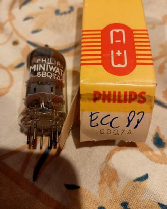 valvole ecc88-6bq7-6922 , Philips brimar mullard