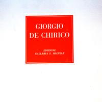 Giorgio De Chirico Catalogo Mostra Raro