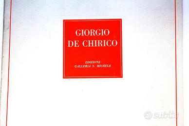 Giorgio De Chirico Catalogo Mostra Raro