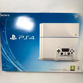 Sony PlayStation 4 Bianca 500GB con Box