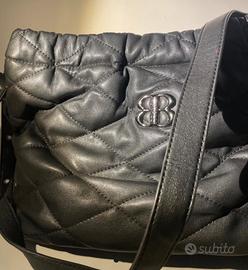 ROBERTO CAVALLI Borsa Vintage Nera Trapuntata RC