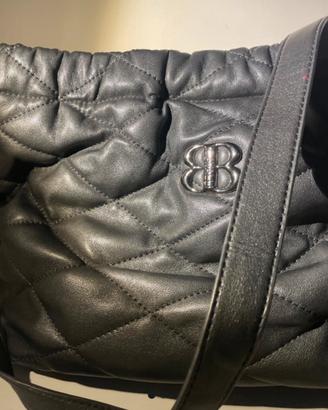 ROBERTO CAVALLI Borsa Vintage Nera Trapuntata RC