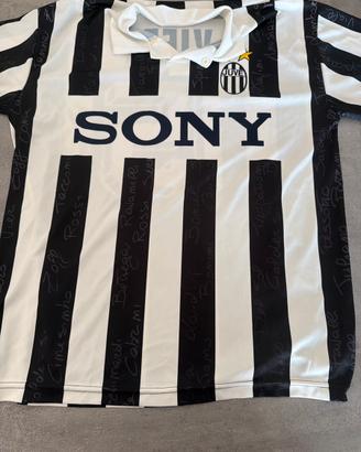 Maglia autografata juventus