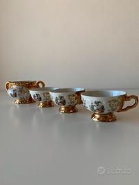 Servizio da Caffè Vintage Bavaria in Porcellana