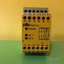 Relè di sicurezza Pilz PNOZ X3