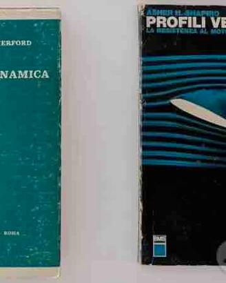 2 Libri Aeronautica Fluidodinamica per Irma