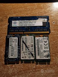 SSD M2 128Gb-16Gb-8Gb +Ram 2Gb