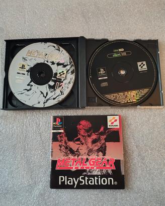 MGS PAL ITA + DEMO SILENT HILL PS1 PLAYSTATION 1