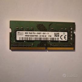 RAM 8GB DDR4 2400MHz SO-DIMM
