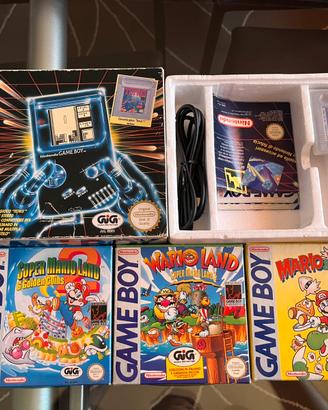 Nintendo Game boy lotto tetris wario mario land