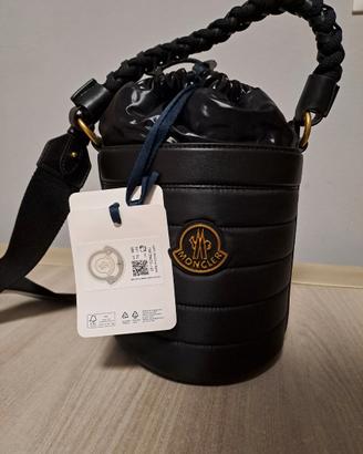 Borsa Moncler a secchiello Kaleah nera