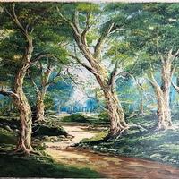 Olio su tela del maestro G. Vairo