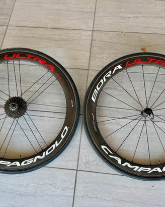 Ruote in carbonio Bora Ultra Campagnolo