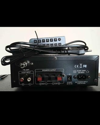 casse karaoke Bluetooth con amplificatore 