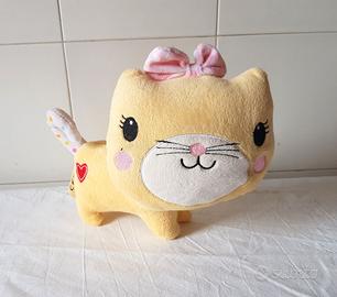 Peluche bambola giocattolo Gatto Gattino Happy