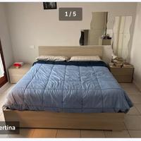 camera mondo convenienza e scrivania Ikea