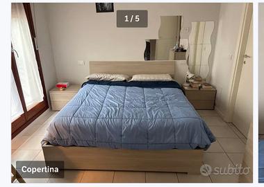 camera mondo convenienza e scrivania Ikea