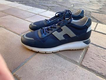 Scarpe HOGAN  blu, para biana, H grigia,