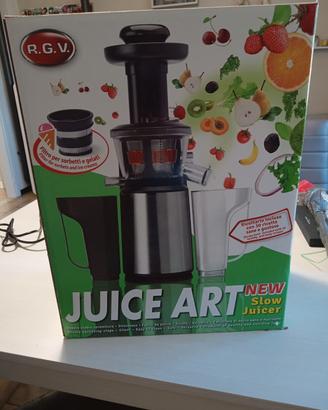 estrattore succo con accessorio sorbetti e gelati 