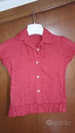 maglia traforata bimba 