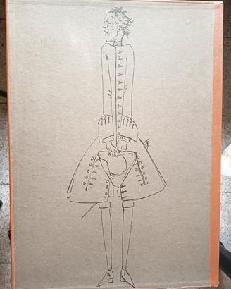 caricature di a.m. zanetti ed. illustrata numerata